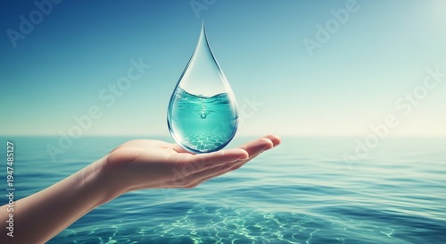 World water day conserve water preserve life a symbol of hope