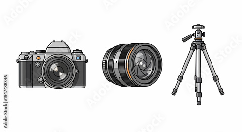Professional photography equipment for creative projects and commercial use