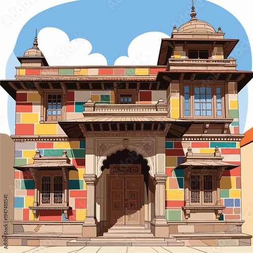 Shekhawati Painted Haveli Rajasthan Architecture India Heritage Aesthetic Seriously Iconic Vibes