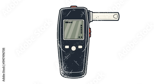 Digital Breathalyzer Device for Alcohol Testing