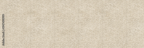 Plain canvas seamless texture background. Light brown woven fabric.