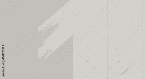 Chevron pattern light gray wooden floor boards texture background