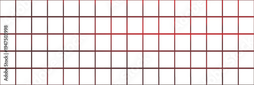 red and white checkered background, Red grid on the white background. Square table. Simple pattern of red line seamless repeat pattern design for fabric printing or shirt screen or wallpaper