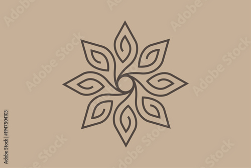 Modern Abstract Logo Template in High Resolution