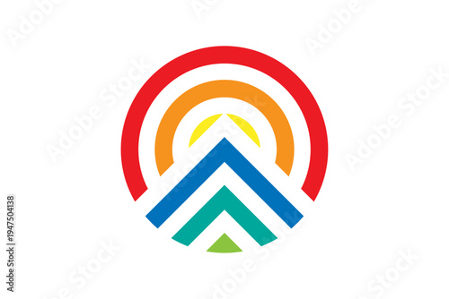 Modern Abstract Logo Template in High Resolution