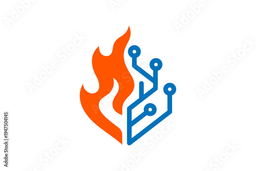 Modern Abstract Logo Template in High Resolution