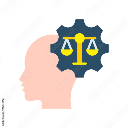 Principles flat icon