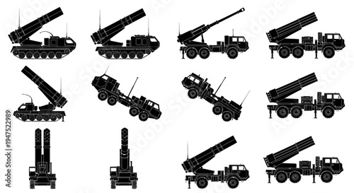 Multiple Launch Rocket System Illustration