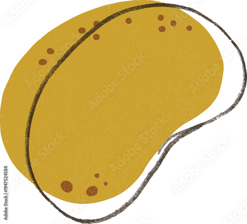 vector illustration of potato 