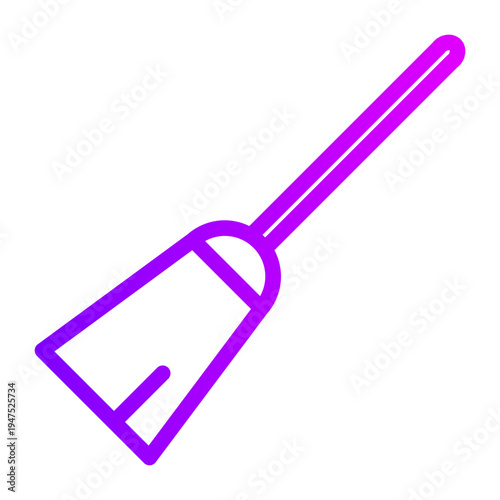 broom gradient icon