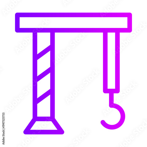 derrick gradient icon