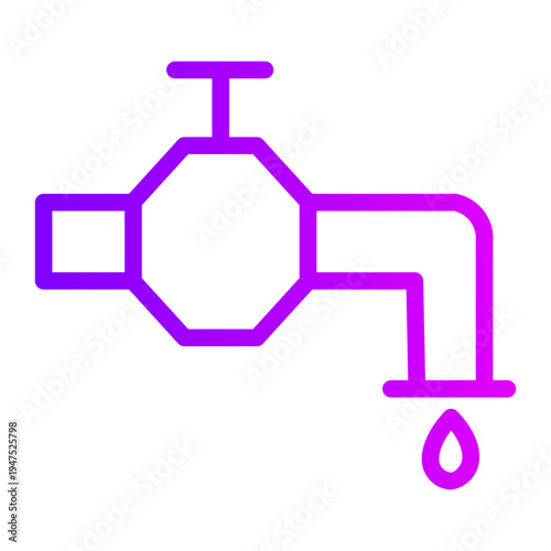 stopcock gradient icon