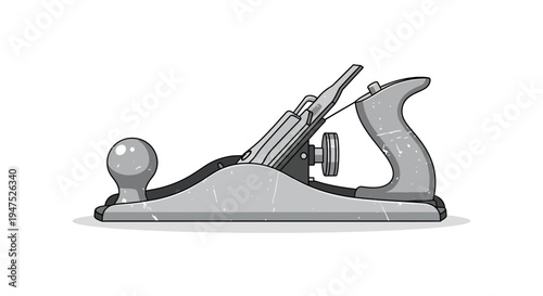 Vintage hand plane woodworking tool