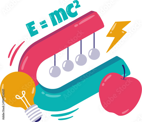 Clip Art Physics Subject Illustration