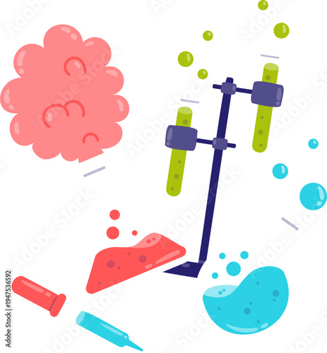 Clip Art Chemistry Subject Illustration