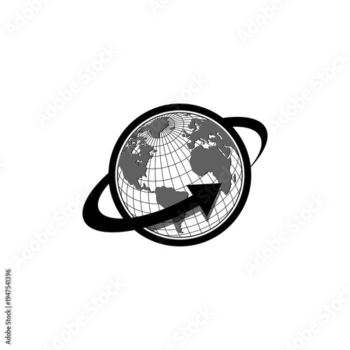 globe with a globe