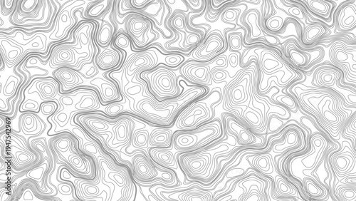 Topography background. Vector banner. Topography map background. Topographic map background. geographic line map with elevation assignments. 