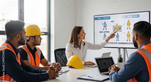 Construction Safety Meeting Presentation