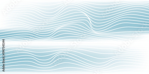 Vector ribbed glass texture background. Blue white grey green ribbed glass. Mesh gradient. acrylic ribbed bath surface. Reeded glass background semitransparent overlay. Bath wall window