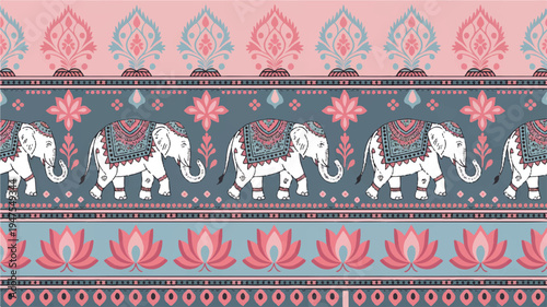 seamless knitted pattern