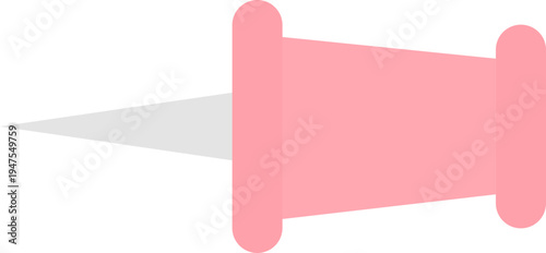 Pink push pin