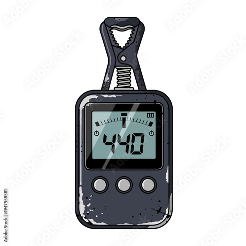 Digital Clip-on Guitar Tuner