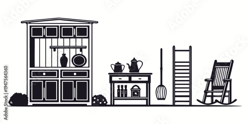 A cozy living room with a fireplace, furniture, and decorative items.