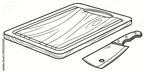 A large rectangular baking tray with a knife placed beside it on a flat surface.