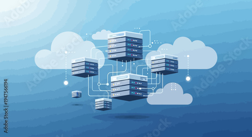 Cloud Computing Server Storage System.