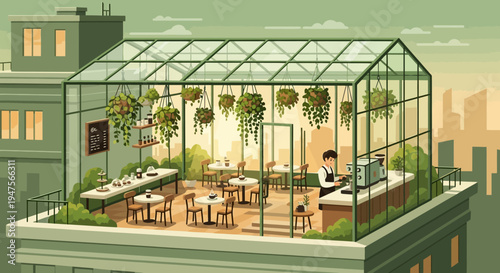 Man sitting alone at outdoor restaurant.