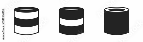 Bandage icon on white background. Vector logo bandage illustration.
