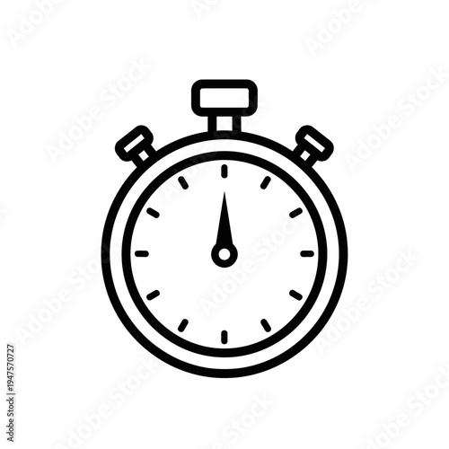 Stopwatch timer icon.