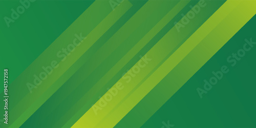 Green and yellow abstract banner background modern