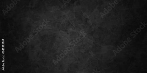 Dark black slate texture in natural pattern with high resolution for background wall. Black abstract grunge background. Dark rock texture black stone. Background of blank natural aged blackboard wall.