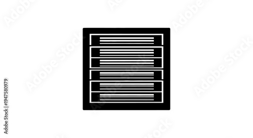 Black and white horizontal lines pattern.
