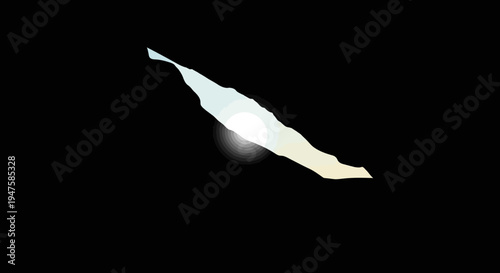 Close up of a white feather.