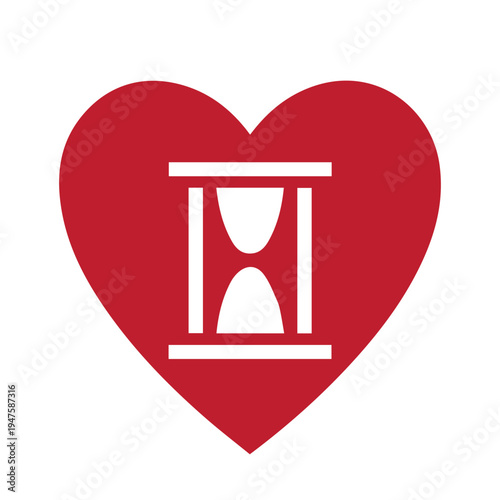Heart Hourglass