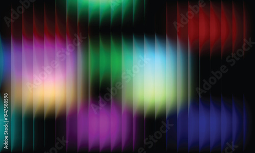 Ripple gradient glass texture background.reeded vertical blur vector illustratio.
futuristic distortion, moody abstract glow, reeded vertical blur, vector illustration EPS.

