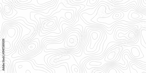 Minimal topography map area wallpaper. vector topo paper lines. Topographic contour lines grid map pattern. Geographic mountain relief. Contour hiking design.