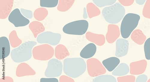 Colorful abstract shapes and patterns.