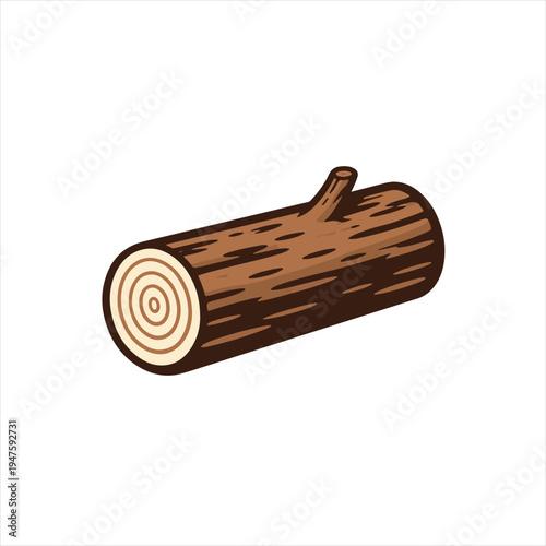 Wooden Log Vector