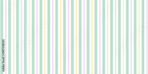 A colorful striped pattern with pastel colors in a repeating design