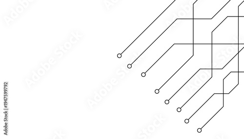 Abstract futuristic circuit board Illustration, Circuit board with various technology elements. Circuit board pattern for technology background.