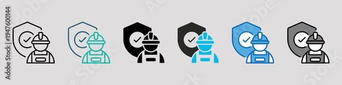 Labor Rights Single Icon Pack Multistyle