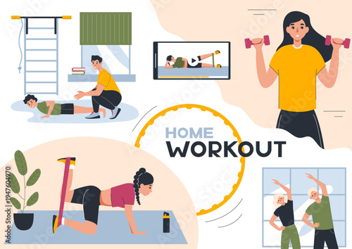 Personal trainer guiding gym session with physical exercises. Individual fitness instructor, sports workout. Professional coach supervision. Fitness training, health exercise