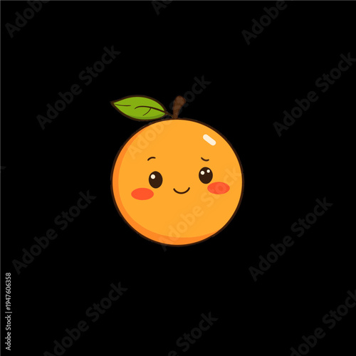 funny orange fruit
