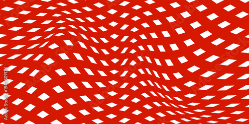 Vertical red and white stripes background. Seamless and repeating pattern ilustrasion modern.
