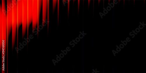 A mesmerizing visual representation of sound waves with a black background and a gradient of orange and red hues that evoke a sense of dynamic energy and movement