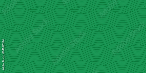 farm green banner, organic abstract background with fields. wavy green lines, natural organic products. ecology background. striped farmer green Pattern