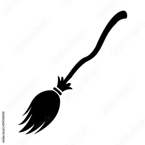 Vector graphic icons for Magical broom